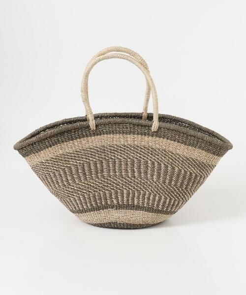 Sonny Label / サニーレーベル かごバック | BAGMATI　アバカボーダーバッグ | 詳細1