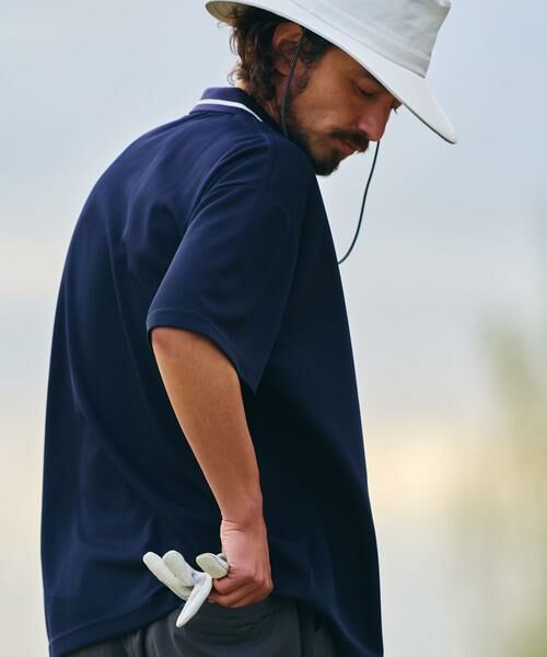 Sonny Label / サニーレーベル ポロシャツ | OOPS　吸水速乾ラインポロシャツ | 詳細1