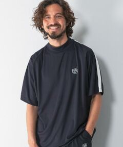 Sonny Label / サニーレーベル Tシャツ | OOPS　吸水速乾ラインモックネックTシャツ