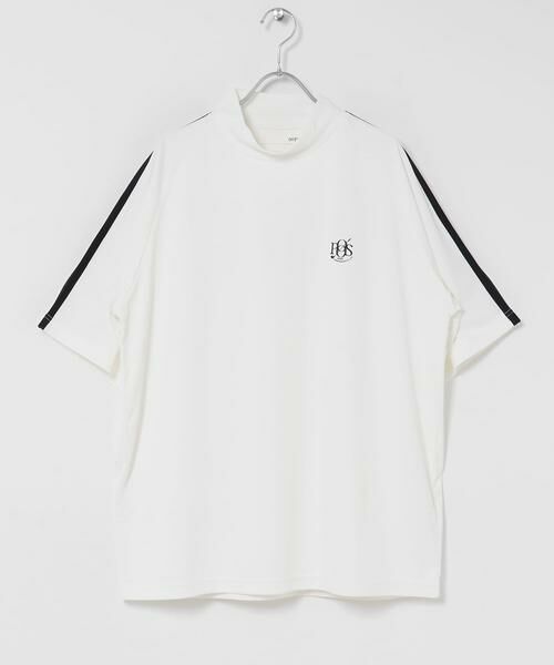 Sonny Label / サニーレーベル Tシャツ | OOPS　吸水速乾ラインモックネックTシャツ | 詳細18