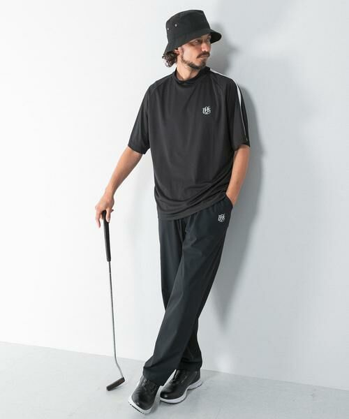 Sonny Label / サニーレーベル Tシャツ | OOPS　吸水速乾ラインモックネックTシャツ | 詳細24