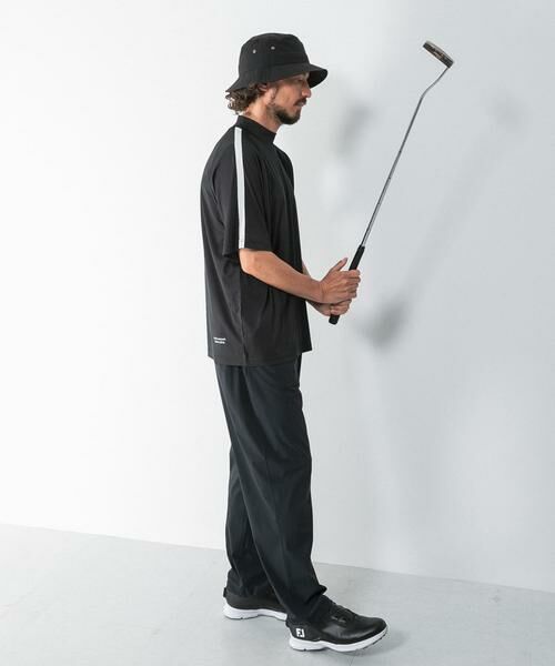 Sonny Label / サニーレーベル Tシャツ | OOPS　吸水速乾ラインモックネックTシャツ | 詳細26