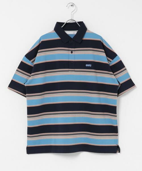 Sonny Label / サニーレーベル ポロシャツ | OOPS　接触冷感ボーダーポロシャツ | 詳細4