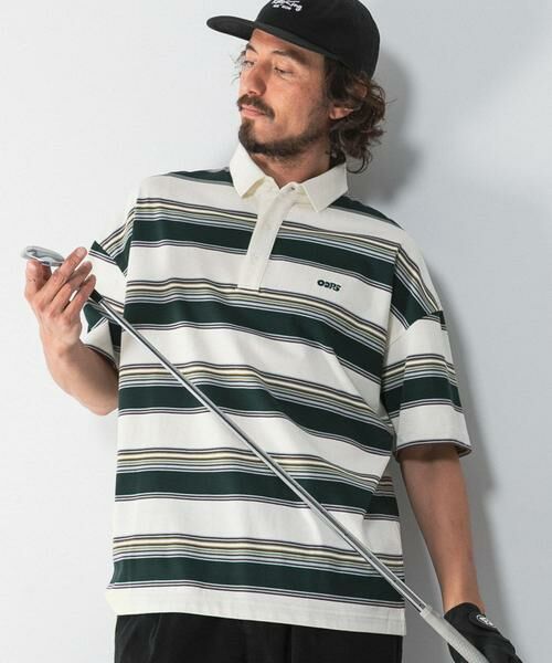 Sonny Label / サニーレーベル ポロシャツ | OOPS　接触冷感ボーダーポロシャツ | 詳細10