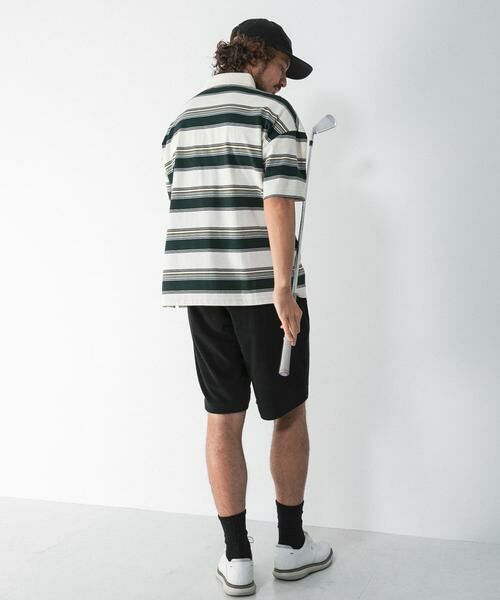 Sonny Label / サニーレーベル ポロシャツ | OOPS　接触冷感ボーダーポロシャツ | 詳細19