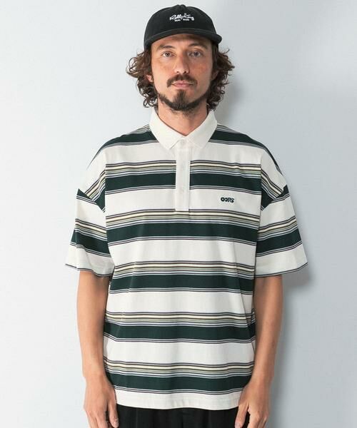 Sonny Label / サニーレーベル ポロシャツ | OOPS　接触冷感ボーダーポロシャツ | 詳細20