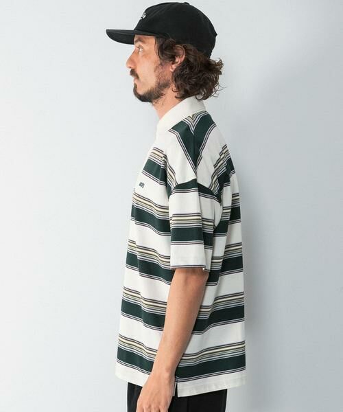 Sonny Label / サニーレーベル ポロシャツ | OOPS　接触冷感ボーダーポロシャツ | 詳細21