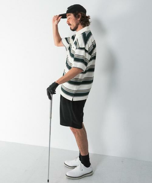 Sonny Label / サニーレーベル ポロシャツ | OOPS　接触冷感ボーダーポロシャツ | 詳細18