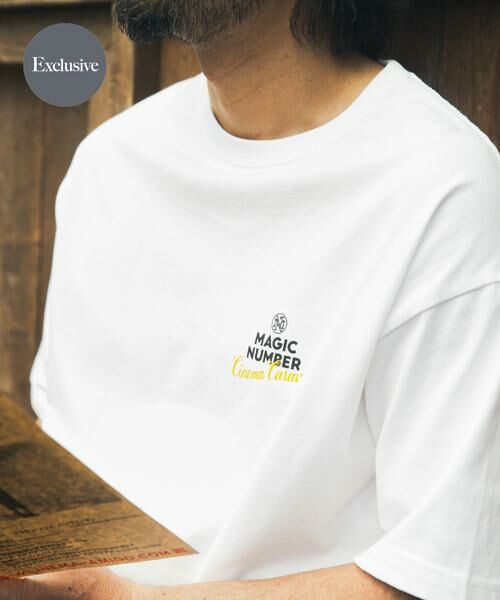 Sonny Label / サニーレーベル Tシャツ | CINEMACARAVAN×MAGIC NUMBER×Sonny Label　コラボTシャツ2（イエロー）
