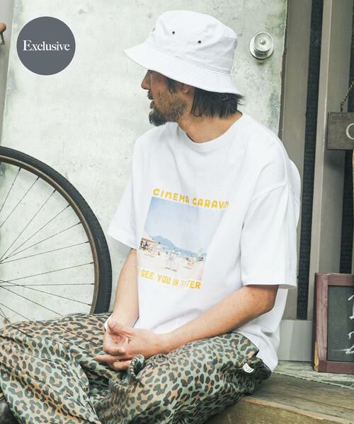 Sonny Label / サニーレーベル Tシャツ | CINEMACARAVAN×MAGIC NUMBER×Sonny Label　コラボTシャツ3（イエロー）