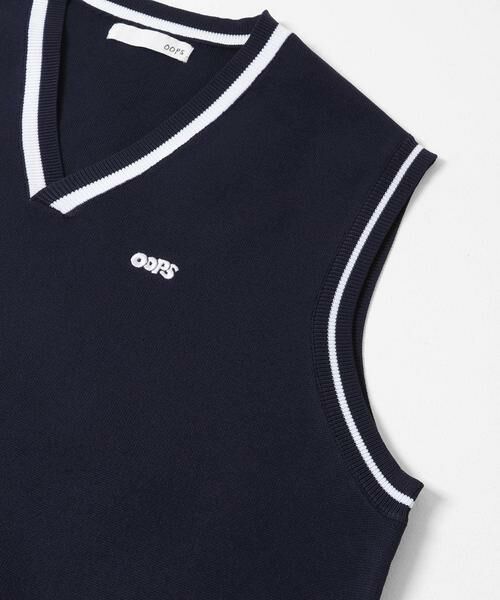 Sonny Label / サニーレーベル ベスト | OOPS　ニットベスト | 詳細4