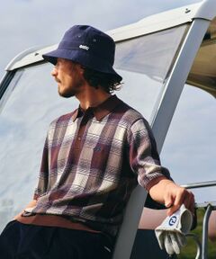 Sonny Label / サニーレーベル ニット・セーター | OOPS　チェックポロニット