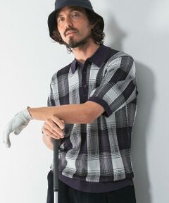 Sonny Label / サニーレーベル ニット・セーター | OOPS　チェックポロニット