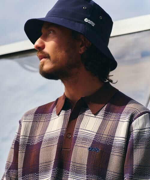 Sonny Label / サニーレーベル ニット・セーター | OOPS　チェックポロニット | 詳細1