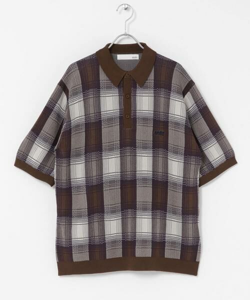 Sonny Label / サニーレーベル ニット・セーター | OOPS　チェックポロニット | 詳細5