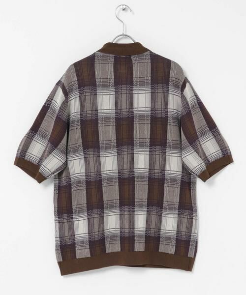 Sonny Label / サニーレーベル ニット・セーター | OOPS　チェックポロニット | 詳細7