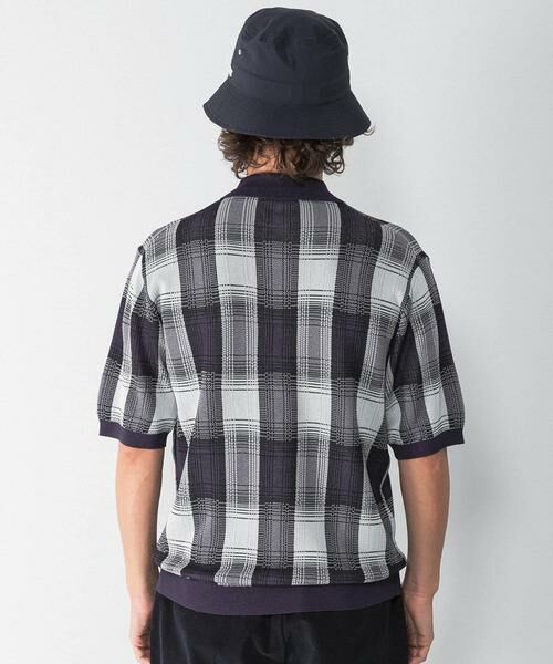 Sonny Label / サニーレーベル ニット・セーター | OOPS　チェックポロニット | 詳細21