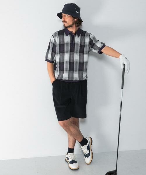 Sonny Label / サニーレーベル ニット・セーター | OOPS　チェックポロニット | 詳細15