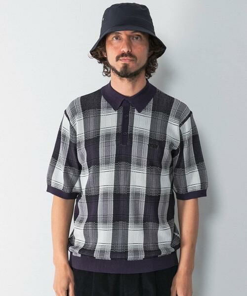 Sonny Label / サニーレーベル ニット・セーター | OOPS　チェックポロニット | 詳細19