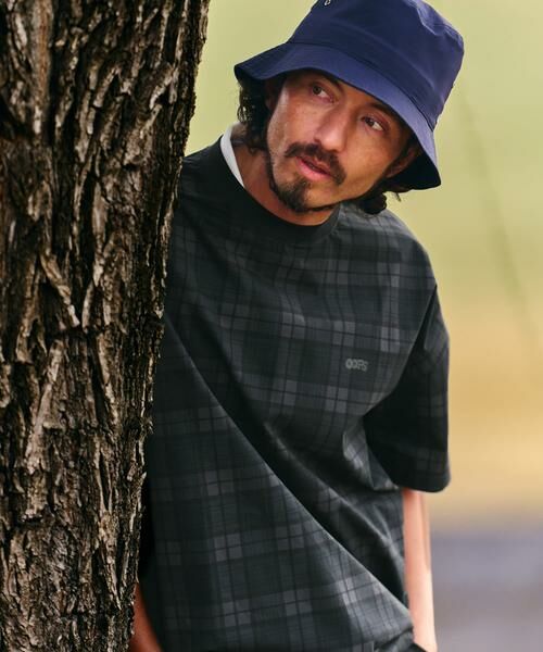 Sonny Label / サニーレーベル シャツ・ブラウス | OOPS　チェック柄Tシャツ | 詳細1