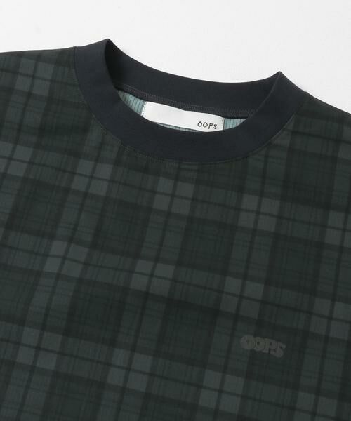 Sonny Label / サニーレーベル シャツ・ブラウス | OOPS　チェック柄Tシャツ | 詳細5