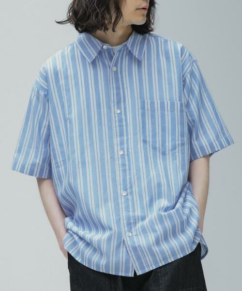 Sonny Label / サニーレーベル シャツ・ブラウス | インドコットンストライプシャツ | 詳細5