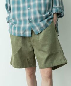 Sonny Label / サニーレーベル ショート・ハーフ・半端丈パンツ | コーデュロイイージーバギーショートパンツ