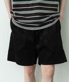 Sonny Label / サニーレーベル ショート・ハーフ・半端丈パンツ | コーデュロイイージーバギーショートパンツ