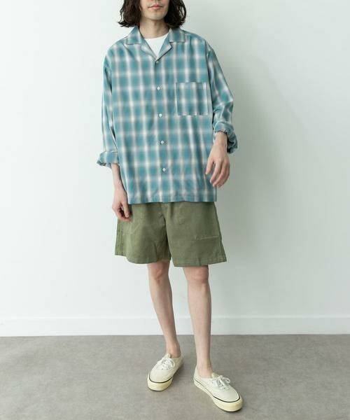 Sonny Label / サニーレーベル ショート・ハーフ・半端丈パンツ | コーデュロイイージーバギーショートパンツ | 詳細8