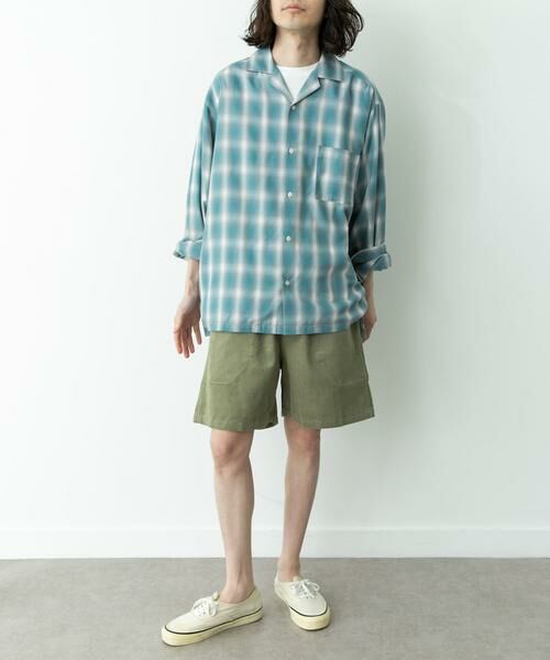 Sonny Label / サニーレーベル ショート・ハーフ・半端丈パンツ | コーデュロイイージーバギーショートパンツ | 詳細9