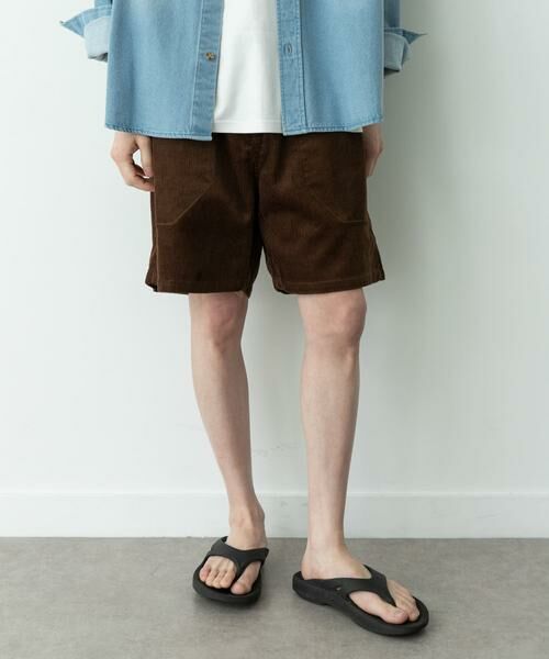 Sonny Label / サニーレーベル ショート・ハーフ・半端丈パンツ | コーデュロイイージーバギーショートパンツ | 詳細18
