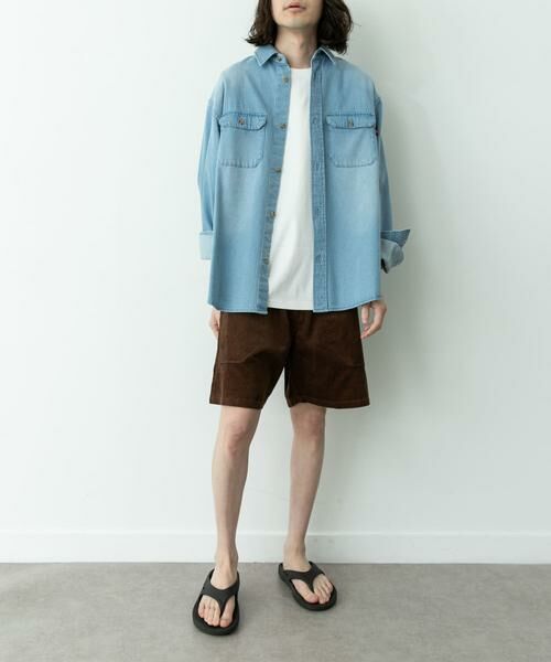 Sonny Label / サニーレーベル ショート・ハーフ・半端丈パンツ | コーデュロイイージーバギーショートパンツ | 詳細21