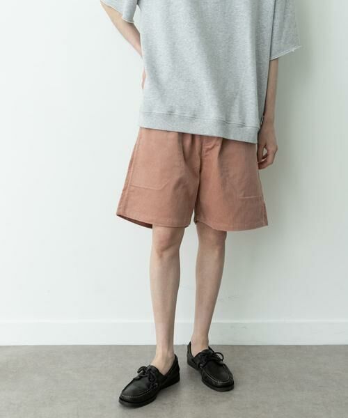 Sonny Label / サニーレーベル ショート・ハーフ・半端丈パンツ | コーデュロイイージーバギーショートパンツ | 詳細27
