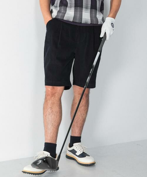 Sonny Label / サニーレーベル ショート・ハーフ・半端丈パンツ | OOPS　コーデュロイショーツ | 詳細1