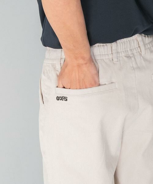 Sonny Label / サニーレーベル ショート・ハーフ・半端丈パンツ | OOPS　コーデュロイショーツ | 詳細28