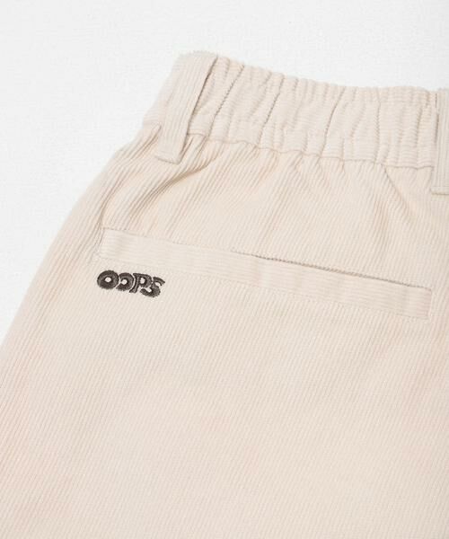 Sonny Label / サニーレーベル ショート・ハーフ・半端丈パンツ | OOPS　コーデュロイショーツ | 詳細30