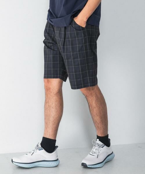 Sonny Label / サニーレーベル ショート・ハーフ・半端丈パンツ | OOPS　チェック柄ショーツ（ブルー系その他）