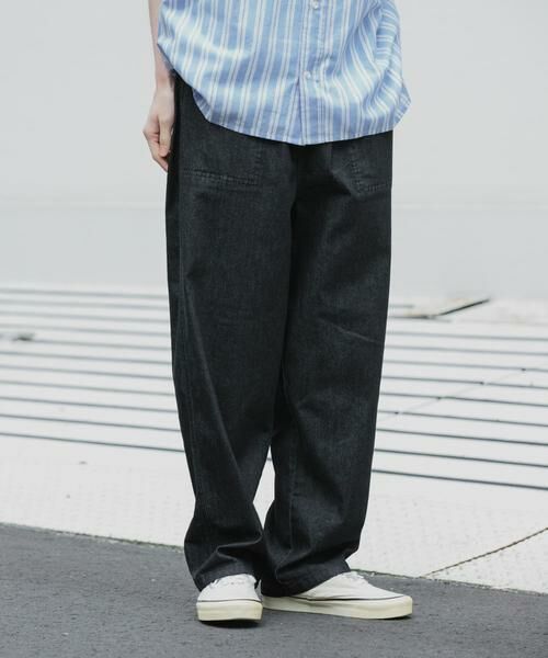 Sonny Label / サニーレーベル デニムパンツ | 接触冷感デニムイージーパンツ | 詳細30