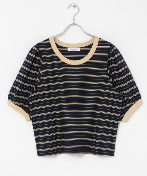 Sonny Label / サニーレーベル Tシャツ | マルチボーダーパフスリプルオーバー | 詳細8