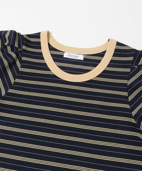 Sonny Label / サニーレーベル Tシャツ | マルチボーダーパフスリプルオーバー | 詳細9