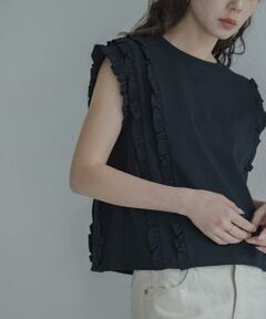 Sonny Label / サニーレーベル Tシャツ | ミニフリルフレンチTシャツ