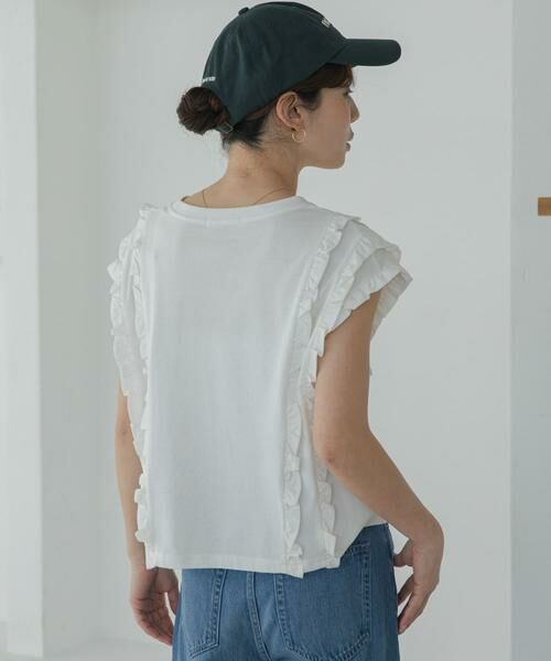 Sonny Label / サニーレーベル Tシャツ | ミニフリルフレンチTシャツ | 詳細17