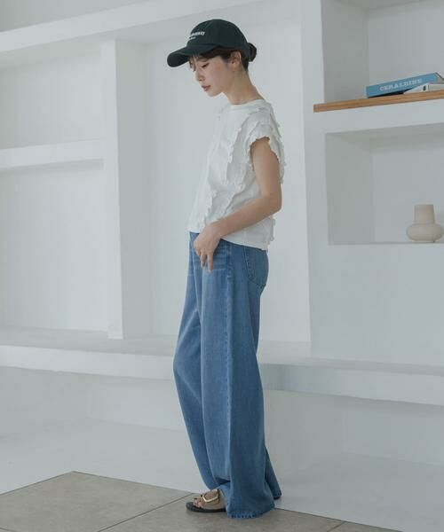 Sonny Label / サニーレーベル Tシャツ | ミニフリルフレンチTシャツ | 詳細19