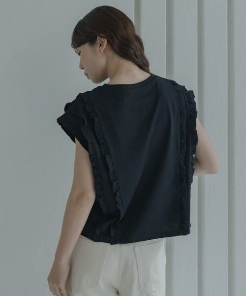 Sonny Label / サニーレーベル Tシャツ | ミニフリルフレンチTシャツ | 詳細25