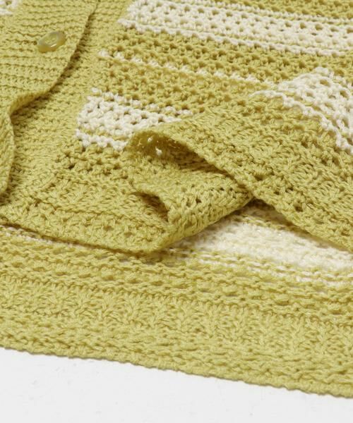 Sonny Label / サニーレーベル ニット・セーター | メッシュニットオーバーシャツ | 詳細10