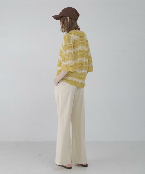 Sonny Label / サニーレーベル ニット・セーター | メッシュニットオーバーシャツ | 詳細7