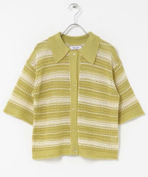 Sonny Label / サニーレーベル ニット・セーター | メッシュニットオーバーシャツ | 詳細8