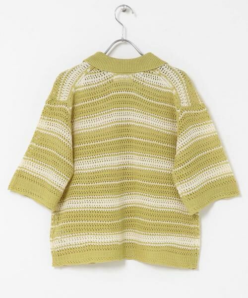 Sonny Label / サニーレーベル ニット・セーター | メッシュニットオーバーシャツ | 詳細9