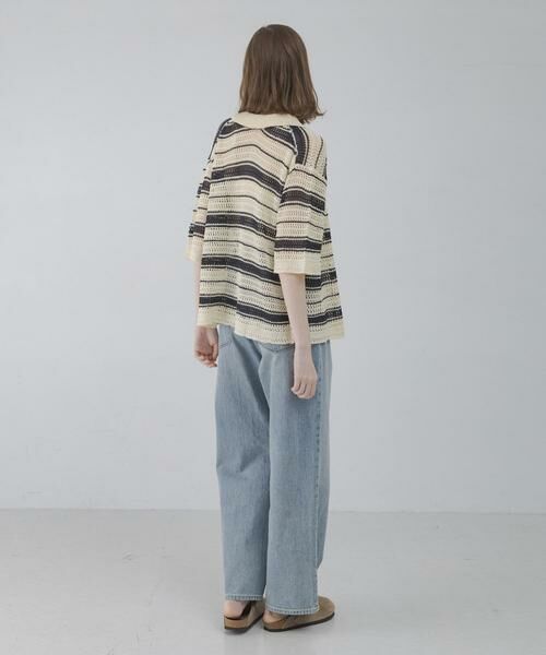 Sonny Label / サニーレーベル ニット・セーター | メッシュニットオーバーシャツ | 詳細28