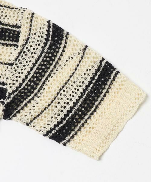 Sonny Label / サニーレーベル ニット・セーター | メッシュニットオーバーシャツ | 詳細30